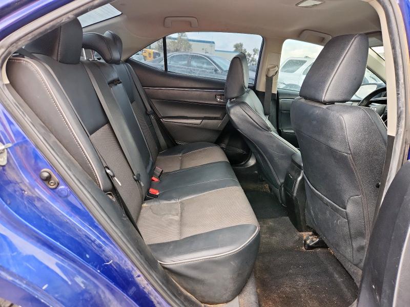 5YFBURHE3FP235329 - 2015 TOYOTA COROLLA L BLUE photo 10
