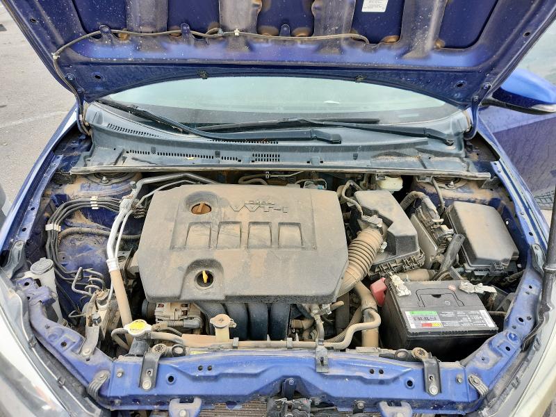 5YFBURHE3FP235329 - 2015 TOYOTA COROLLA L BLUE photo 11