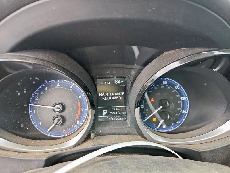 5YFBURHE3FP235329 - 2015 TOYOTA COROLLA L BLUE photo 9