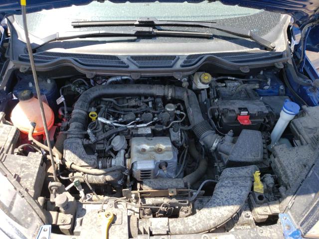 MAJ3S2GE3KC259626 - 2019 FORD ECOSPORT SE BLUE photo 12