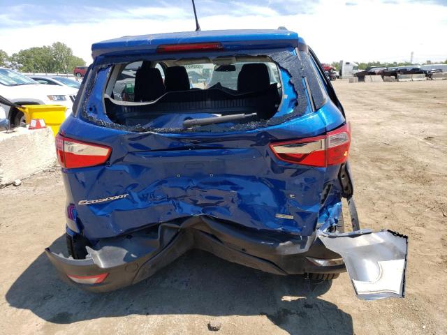 MAJ3S2GE3KC259626 - 2019 FORD ECOSPORT SE BLUE photo 6
