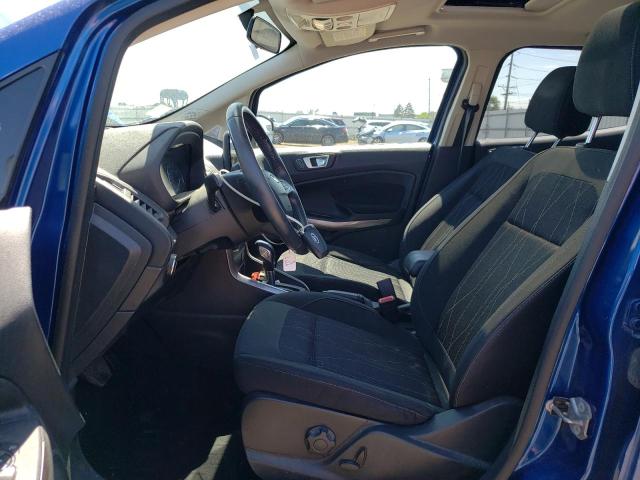 MAJ3S2GE3KC259626 - 2019 FORD ECOSPORT SE BLUE photo 7