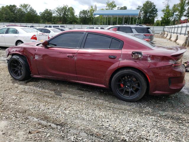 2C3CDXL97MH634657 - 2021 DODGE CHARGER SRT HELLCAT MAROON photo 2