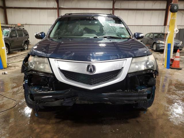 2HNYD2H33CH512976 - 2012 ACURA MDX TECHNOLOGY BLUE photo 5