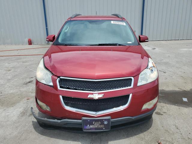 1GNKRGED3CJ133862 - 2012 CHEVROLET TRAVERSE LT RED photo 5