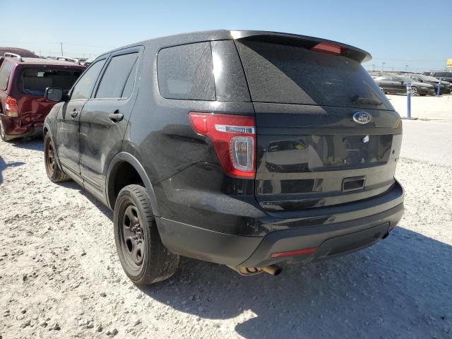 1FM5K8AR5DGB20977 - 2013 FORD EXPLORER POLICE INTERCEPTOR BLACK photo 3