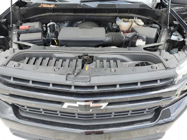 1GCPWDED7NZ150268 - 2022 CHEVROLET SILVERADO C1500 RST BLACK photo 11