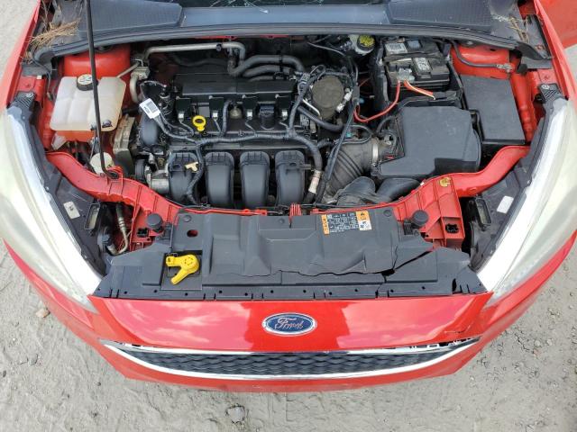 1FADP3K2XFL216268 - 2015 FORD FOCUS SE RED photo 11