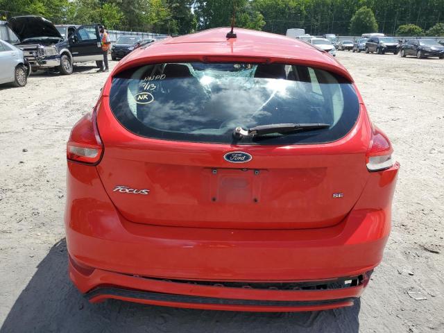 1FADP3K2XFL216268 - 2015 FORD FOCUS SE RED photo 6