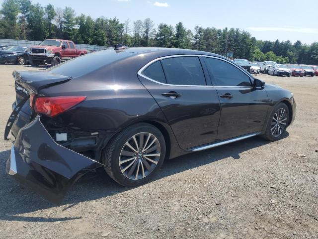 19UUB2F71JA008598 - 2018 ACURA TLX ADVANCE BROWN photo 3
