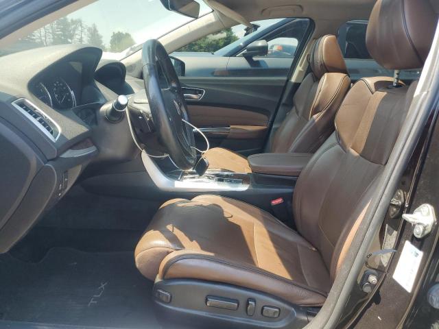 19UUB2F71JA008598 - 2018 ACURA TLX ADVANCE BROWN photo 7
