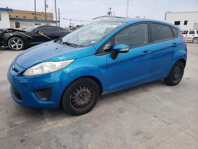 3FADP4EJ9DM194784 - 2013 FORD FIESTA SE BLUE photo 1