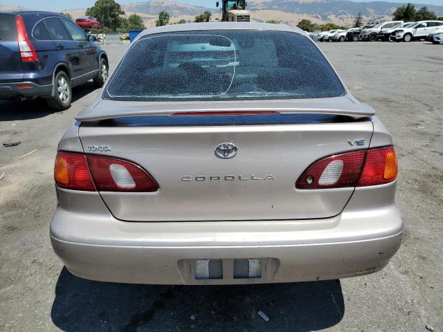 1NXBR12E3YZ323634 - 2000 TOYOTA COROLLA VE GOLD photo 6