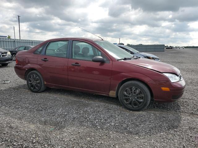 1FAFP34NX7W165290 - 2007 FORD FOCUS ZX4 RED photo 4