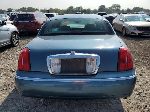 1LNHM81W72Y604606 - 2002 LINCOLN TOWN CAR EXECUTIVE BLUE photo 6