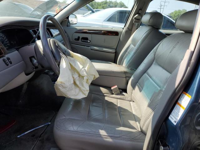 1LNHM81W72Y604606 - 2002 LINCOLN TOWN CAR EXECUTIVE BLUE photo 7