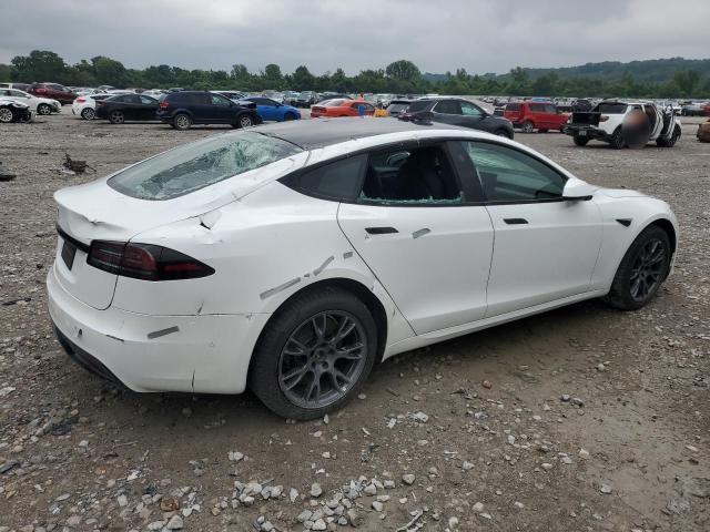 5YJSA1E59NF477132 - 2022 TESLA MODEL S Ağ foto 3