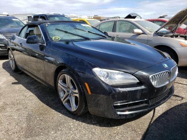 WBALZ5C59CDX64592 - 2012 BMW 650 XI BLACK photo 1