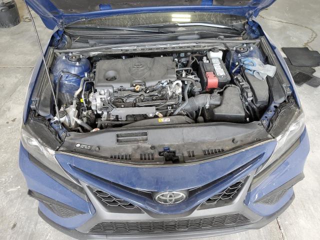 4T1G11AK1PU115044 - 2023 TOYOTA CAMRY SE NIGHT SHADE BLUE photo 11
