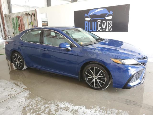 4T1G11AK1PU115044 - 2023 TOYOTA CAMRY SE NIGHT SHADE BLUE photo 4