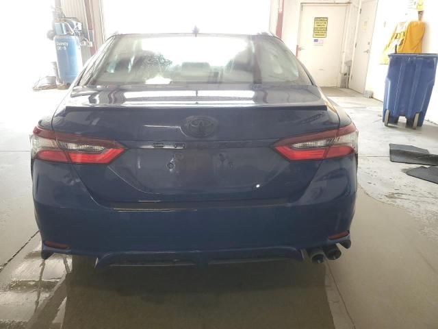 4T1G11AK1PU115044 - 2023 TOYOTA CAMRY SE NIGHT SHADE BLUE photo 6