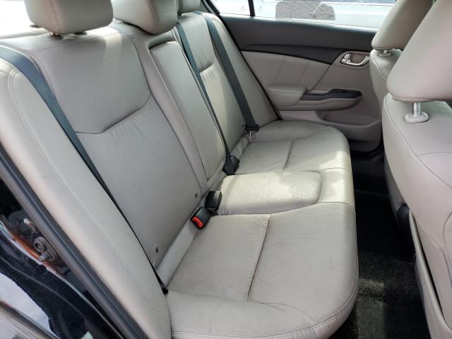 19XFB2F95EE223655 - 2014 HONDA CIVIC EXL შავი ფოტო 10