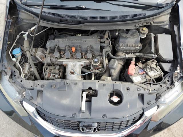 19XFB2F95EE223655 - 2014 HONDA CIVIC EXL შავი ფოტო 11