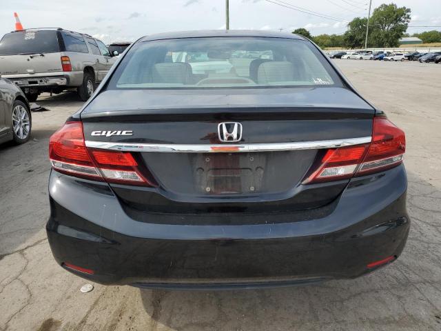 19XFB2F95EE223655 - 2014 HONDA CIVIC EXL შავი ფოტო 6