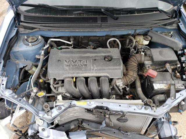 2T1KR32E96C603259 - 2006 TOYOTA COROLLA MA XR BLUE photo 11