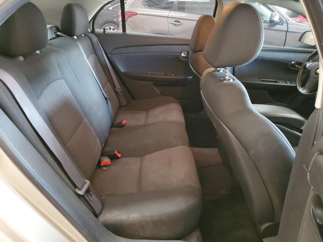 1G1ZC5E0XCF252529 - 2012 CHEVROLET MALIBU 1LT ოქროსფერი ფოტო 10