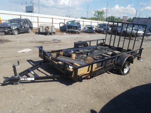 4YMBU1217LG059399 - 2020 UTILITY TRAILER BLACK photo 2