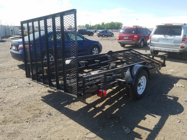4YMBU1217LG059399 - 2020 UTILITY TRAILER 黑色 照片 4