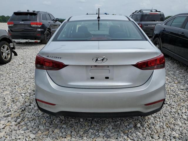 3KPC24A36KE059524 - 2019 HYUNDAI ACCENT SE SILVER photo 6