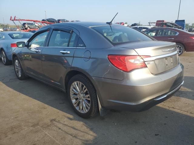 1C3CCBCBXCN175834 - 2012 CHRYSLER 200 LIMITED GRAY photo 2