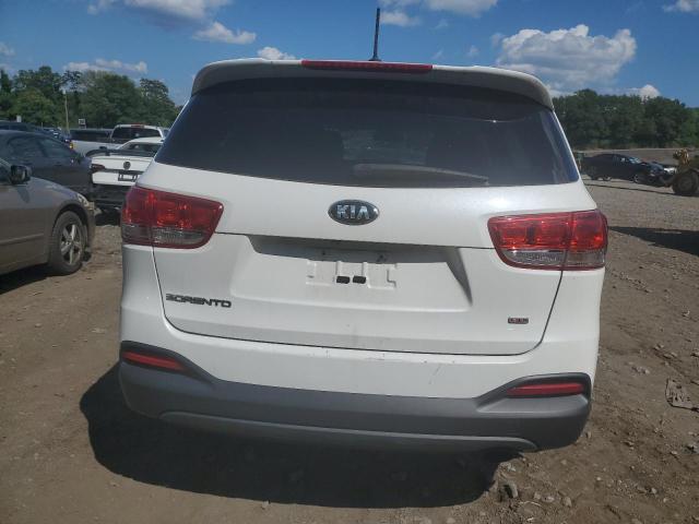 5XYPG4A35GG101839 - 2016 KIA SORENTO LX WHITE photo 6