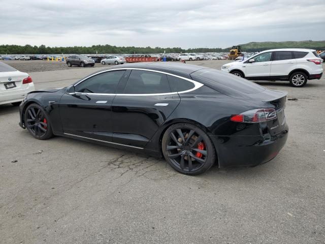 5YJSA1E48JF272175 - 2018 TESLA MODEL S BLACK photo 2