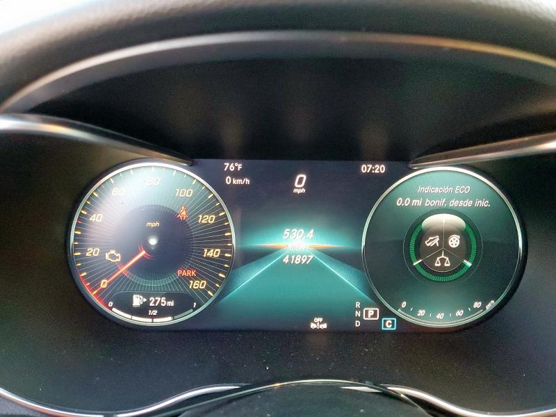 55SWF8EBXKU316946 - 2019 MERCEDES-BENZ C 300 4MATIC WHITE photo 9