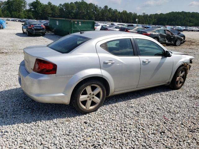 1C3CDZCB5CN213766 - 2012 DODGE AVENGER SXT SILVER photo 3