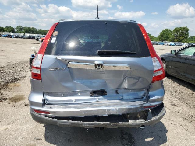 5J6RE3H70BL041350 - 2011 HONDA CR-V EXL BLUE photo 6