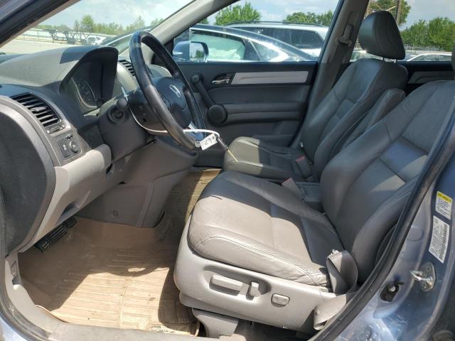 5J6RE3H70BL041350 - 2011 HONDA CR-V EXL BLUE photo 7