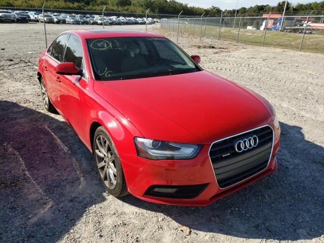 WAUFFAFL3DN047660 - 2013 AUDI A4 PREMIUM PLUS RED photo 1