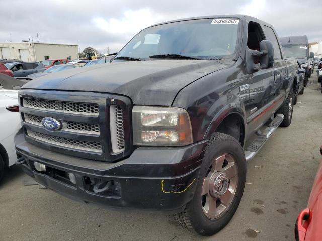 1FTSW21P97EA05192 - 2007 FORD F250 SUPER DUTY BLACK photo 1