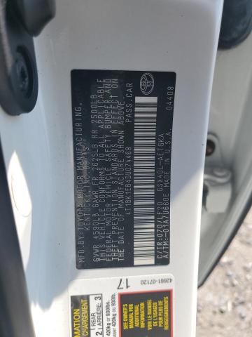 4T1BK1EB4DU074468 - 2013 TOYOTA AVALON BASE 白色 照片 12