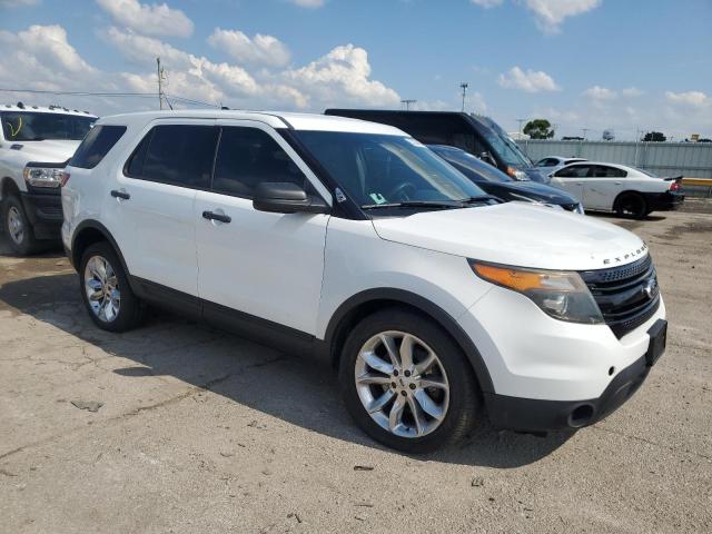 1FM5K8AR7FGB19963 - 2015 FORD EXPLORER POLICE INTERCEPTOR Beyaz fotoğraf 4