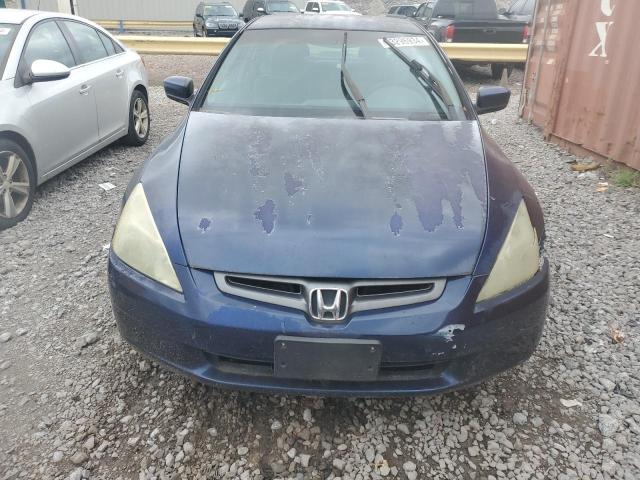 1HGCM56405A081433 - 2005 HONDA ACCORD LX BLUE photo 5