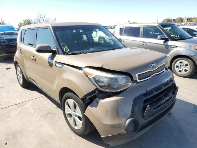 KNDJN2A21G7331415 - 2016 KIA SOUL TAN photo 1