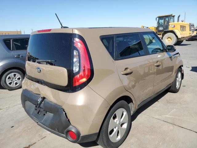 KNDJN2A21G7331415 - 2016 KIA SOUL TAN photo 4