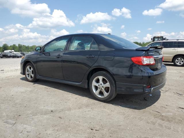 2T1BU4EE6BC671450 - 2011 TOYOTA COROLLA BASE BLACK photo 2
