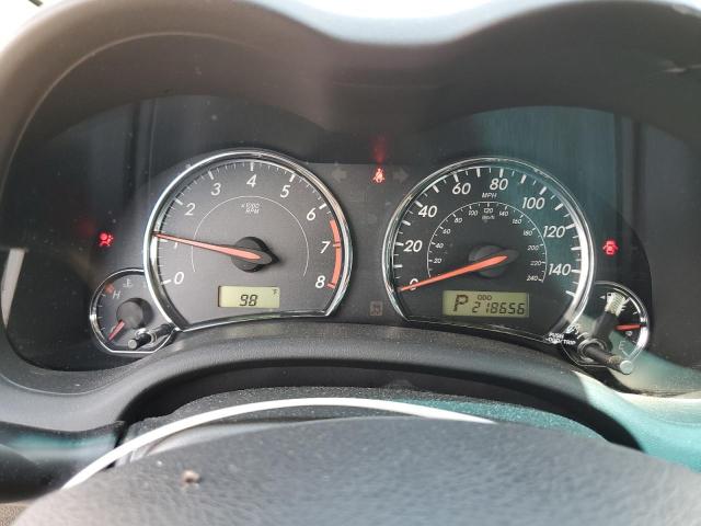 2T1BU4EE6BC671450 - 2011 TOYOTA COROLLA BASE BLACK photo 9