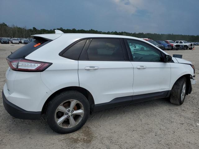 2FMTK3G98FBC35908 - 2015 FORD EDGE SE WHITE photo 3